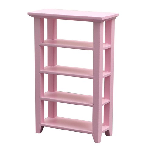 2Pcs 1:12 Miniature Dollhouse Bookshelf Shelf Rack Display Furniture Accessories - Picture 18 of 27
