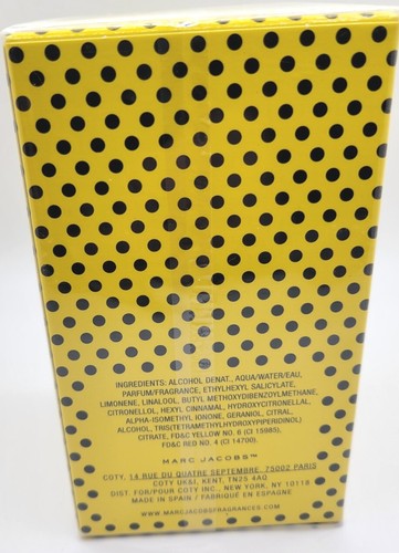 Marc Jacobs Honey Eau De Parfum Spray Parfüm 100 ml 3,3 Unzen Neu im Karton versiegelt 100 Authe - Bild 4 von 5