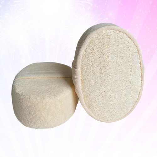 2pcs Natural Loofah Sponge Bath Shower Rub For Whole Body Healthy Massage - Picture 5 of 11