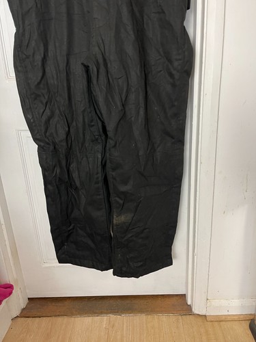 Vintage Canvas Latzhose Latzhose Herren Größe 2XL-3XL W46" - L30" Arbeitskleidung BIB - Bild 3 von 7