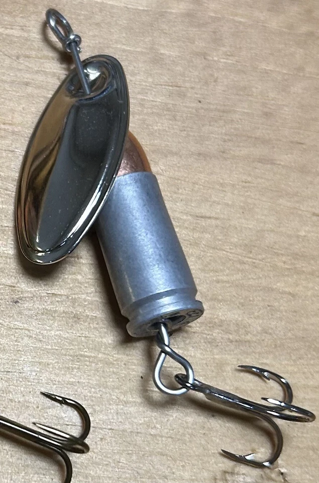 Señuelo giratorio bala de pesca de aluminio 🎣 ¡REGALO GENIAL 🎁 Día del Padre! ¡Cumpleaños!  Foto 2 de 4