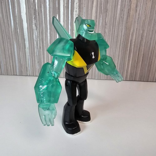 Ben 10 Figures Diamondhead with Crystal Blade New Edition Figure Cartoon Network - Picture 3 of 22