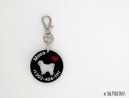 Dog Tag - Personalized Pet ID Large - Pet Accessory - Dog Custom Name Collar Tag - Picture 333 of 351