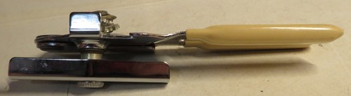 Swing Away Can Opener Manual 7” Swing-A-Way Vintage Tan Handle Good Used Kitchen - Picture 5 of 19