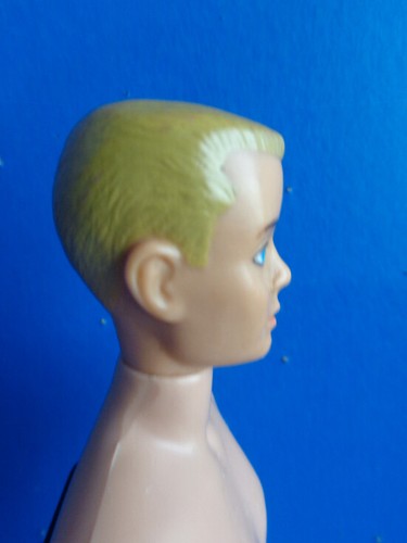 VINTAGE 1960s KEN DOLL- BARBIE'S BOYFRIEND- MATTEL- BLONDE CREW CUT - Picture 9 of 12