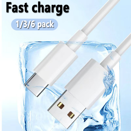 USB Type C Data Cable 5A Fast Charging USB-A to USB-C Charger Cord For Phone lot - Picture 10 of 10
