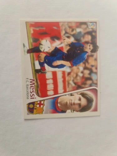 Cromos sueltos de deportes de coleccionismo fútbol Lionel Messi FC Barcelona