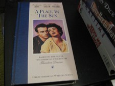 VHS-A Place In The Sun-Montgomery Clift-Elizabeth Taylor-Shelley Winters