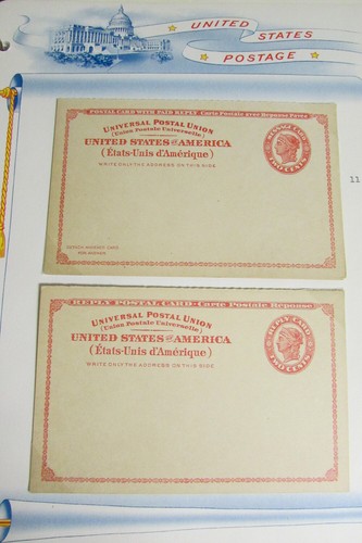 US stamps Postal Card and Reply Early Collection - Picture 11 of 12