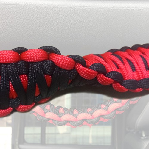 For Ford For Bronco 2021 2022 Roll Bar Grab Handles Car Grip Handle Red Parts AS - Picture 5 of 6