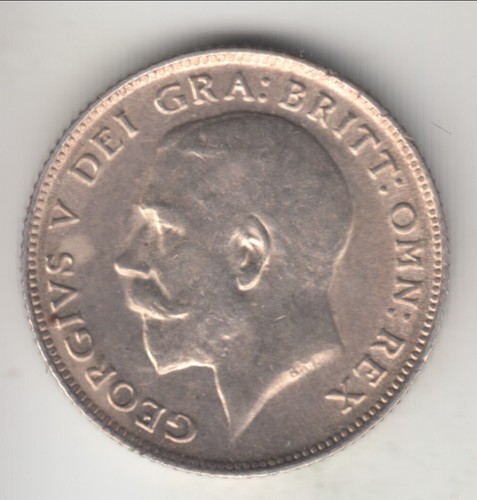 Gran Bretaña 1911 6 peniques de plata, Jorge V, mejor calidad, KM-815 (GB2) - Imagen 8 de 8