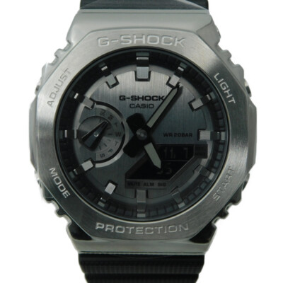 時計 G-SHOCK GA-2100-1AJF l Covered CASIO G-SHOCK GM-2100N-2AJF BLUE Metal Case Analog Digital