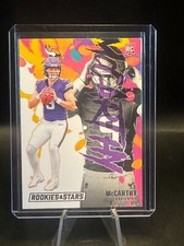 💥 JJ MCCARTHY 2024 PANINI ROOKIES & STARS EXCLUSIVE RC # RE-JMY