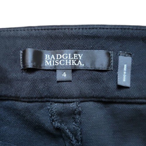 Badgley Mischka Hose Damen 4 schwarz cropped Business Freizeit Bürokleidung Karriere - Bild 3 von 11