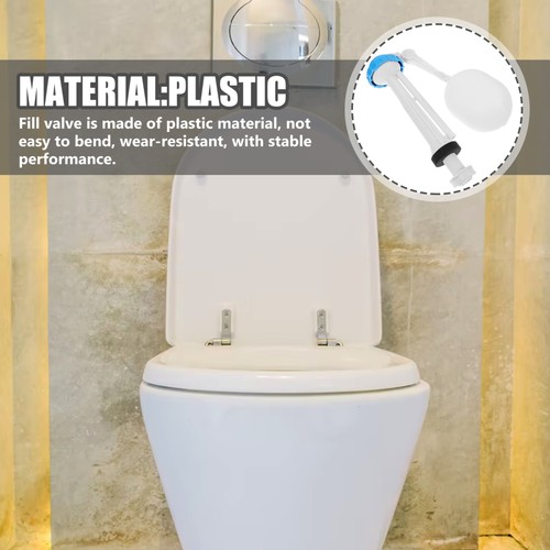 Set of 2 Float Water Inlet Valve Toilet Fill Tank Kit Replacement - Bild 10 von 12