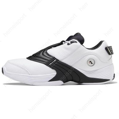シューズ(男性用) Reebok ANSWER5 Size 11.5 - Reebok Answer 5 Low White Black for sale online