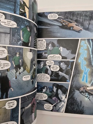 The Lightning Thief (Graphic Novel) by Rick Riordan, 2nd Edition, 1st Printing - Picture 9 of 12