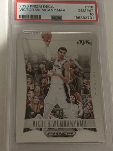 2023 Panini Prizm Victor Wembanyama PSA 10