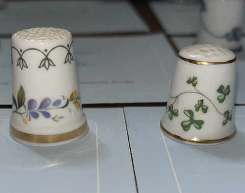 Vintage 1980's Thimbles of World Greatest Porcelain Houses 25 Pieces - Picture 6 of 15
