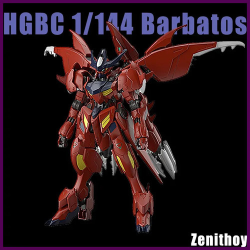 HGBC 1/144 Amazing Barbatos Lupus Series Posable Snap fit Model Kit Mobile - Bild 1 von 24