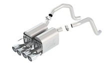 Borla Atak 2.5"/2" Axle-Back Exhaust for 05-08 Corvette C6 6.0/6.2L RWD