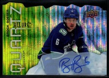 2021-22 Upper Deck Allure Quartz Autograph #AQ-BB Brock Boeser