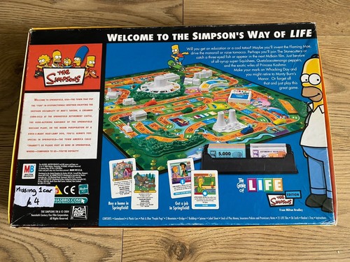 Juego de Mesa The Game of Life Edición Los Simpson Completo 100% - Imagen 11 de 11