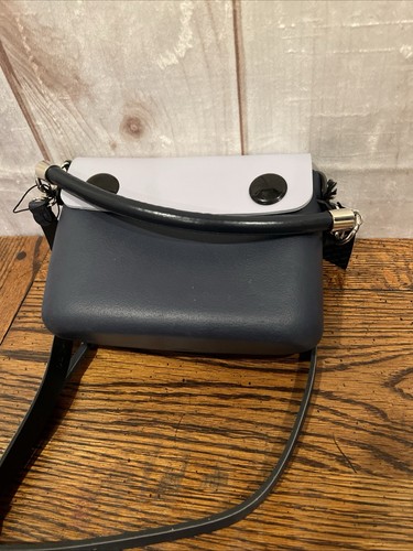 O Bag Crossbody Handle Full Spot Spa Purse NWT Light Purple Front Italy - Picture 8 of 12