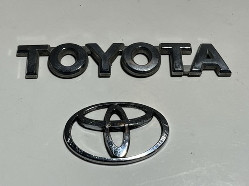 1996-2002 Toyota 4Runner Rear Lift Tail Gate Lid Emblem Nameplate Script Chrome - Bild 2 von 5