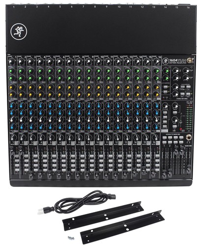 Mackie 1604VLZ4 Mixer 16-Channel Compact Analog 4-Bus w/ 16 ONYX Preamps+Bag - Picture 2 of 12