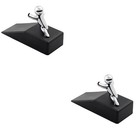  2 Pieces Weighted Door Stop Stoppers for Wall Heavy Duty Holder Wedge