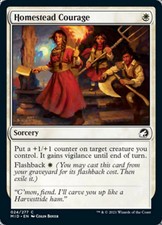 Homestead Courage [Innistrad: Midnight Hunt] Lightly Played