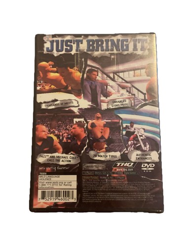 New Sealed WWF SmackDown Just Bring It (Sony PlayStation 2, 2002) PS2 WWF BL Lbl - Picture 13 of 14