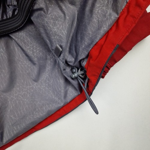 Vintage The North Face HyVent Skijacke Herren XXL rot & grau wasserdicht Outdoor - Bild 13 von 16