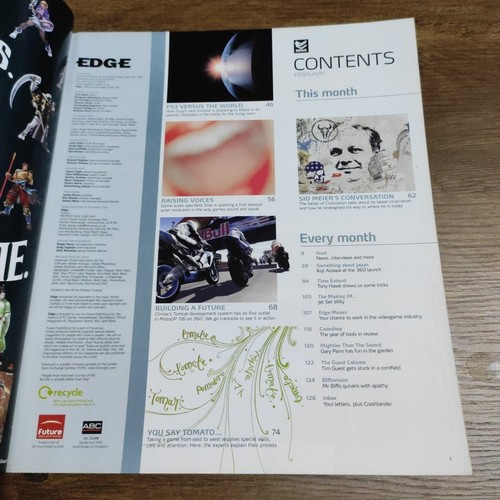 Edge Magazine Playstation 3 Vs The World #159 - 2006 - Nintendo Playstation - Bild 2 von 6