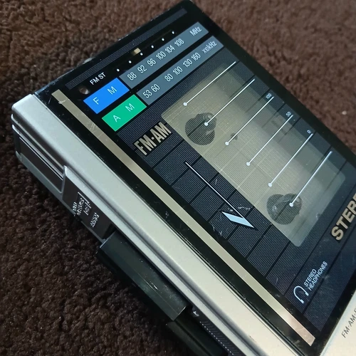 VINTAGE PRISTINE Panasonic TESTED WORKING RX-1924 Portable Cassette Player