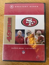 NFL San Francisco 49ers 5 Greatest Games Super Bowl Victories SF 5-DVD Set
