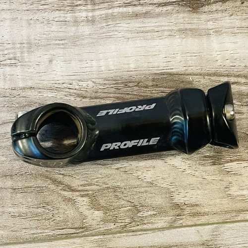 Profile Stiffy 1-inch Mountain Bike Stem 90mm 10 Degree 25.4 Black - Picture 3 of 7
