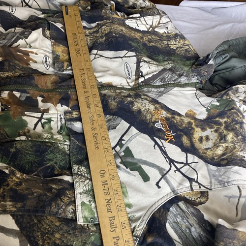 Scent-lok Men’s Med Vertigo Mossy Oak Winter Camo Hunting Jacket Style #08411-05 - Picture 10 of 17