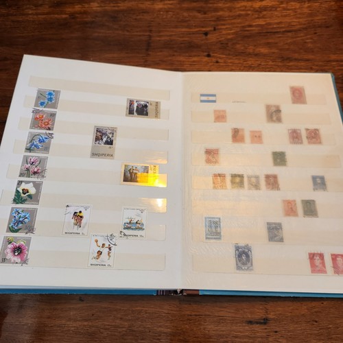 Vintage World Stamp Album East Germany Gayman Is St Christopher Nevis Albania - Picture 21 of 22