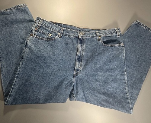 Vintage Levi’s 550 Jeans W44 L30 Made in USA Relaxed Fit Red Tab Paper Patch - Bild 2 von 14