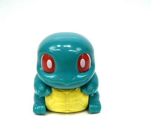 Vintage TOMY Pokémon SQUIRTLE Mini Wind Up Pull Back Action Figure Toy