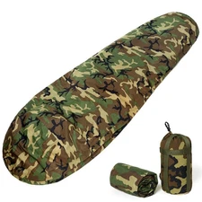 US Military Bivy Cover Waterproof Sleeping Bag Shell + Stuff Sack Modular System