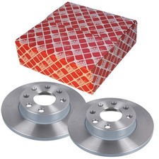 2 Febi Bremsscheiben hinten für Mercedes A-Klasse Vaneo W168 414