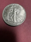 BU 1945 (P) Walking Liberty Half Dollar Uncirculated 90% Silver