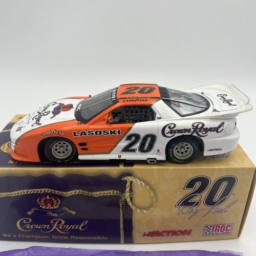 Danny Lasoski 2005 IROC 1/24 Diecast Firebird Xtreme Crown Royal Autographed - Picture 2 of 15
