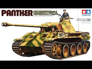 Tamiya 35065 Panzerkampfwagen V Panther Sd.kfz. 171 Ausf. a 1/35 Kit modello