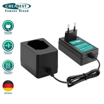 Ladegerät für Metabo BS 12 SP,BSZ 12,BSZ 14.4,BSZ 18 9.6V-18V Ni-CD/Ni-MH Akkus