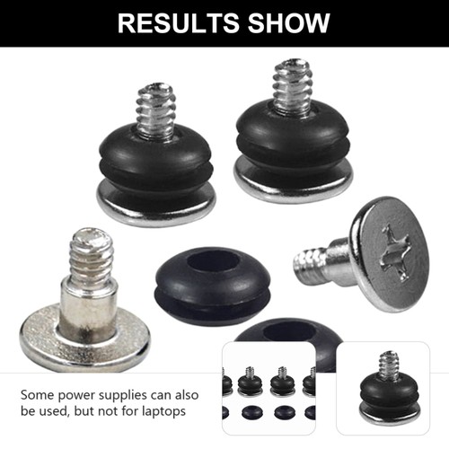 20 Pcs Hard Disk Screw Rubber Ring Screws Kit Drive Repair Computer Electronic - Afbeelding 2 van 12