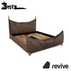 Bretz Ali Baba Samt Bett Braun Doppelbett 180x200cm